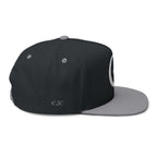 Celestial Crescent Moon Embroidered Snapback Hat