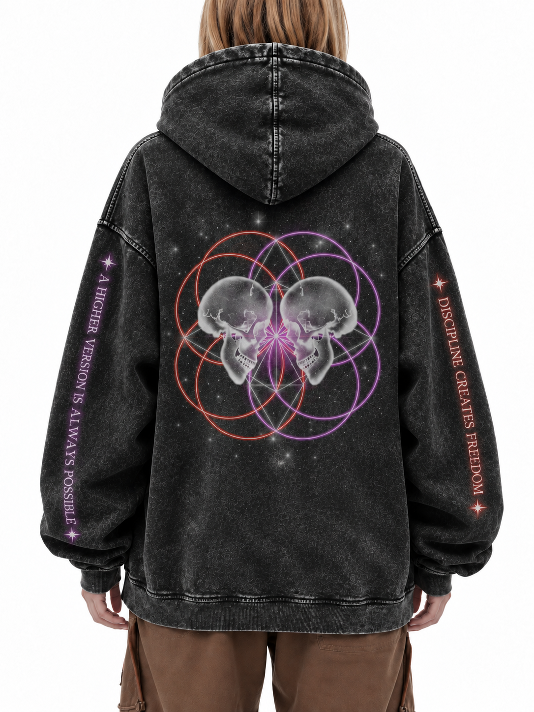 You vs. You Self-Mastery Heavyweight Washed Hoodie