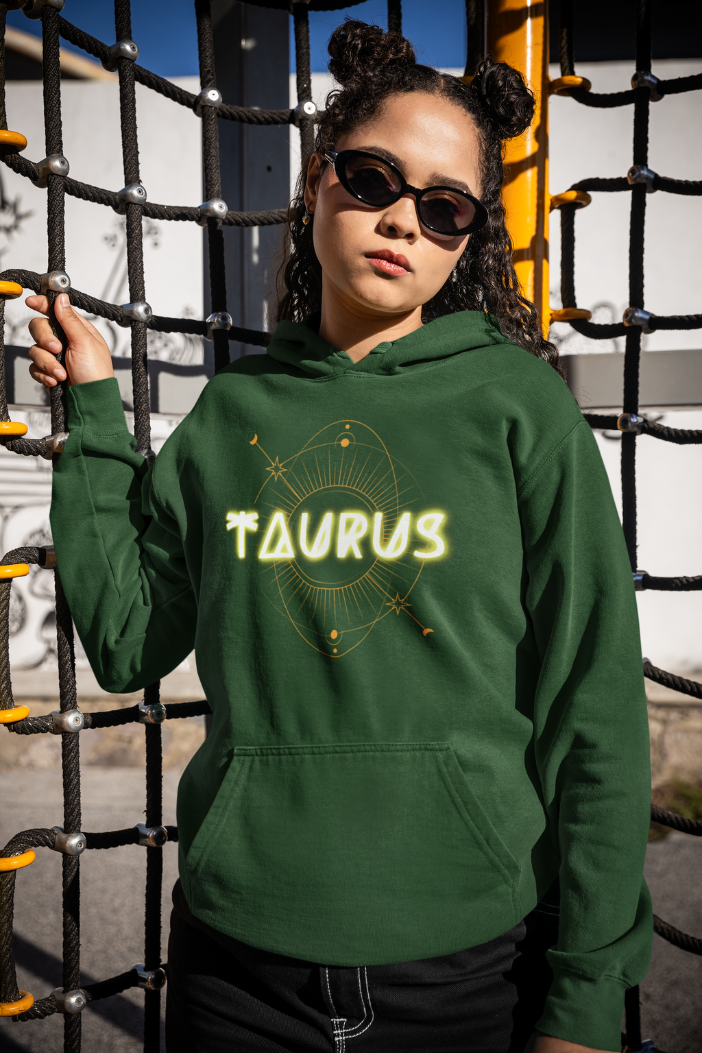 Taurus-Venus Zodiac Graphic Hoodie