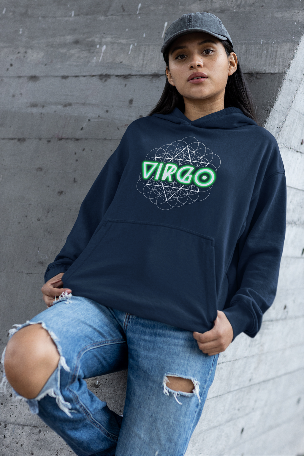Virgo-Mercury Zodiac Graphic Hoodie