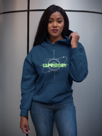 Capricorn-Saturn Zodiac Graphic Hoodie