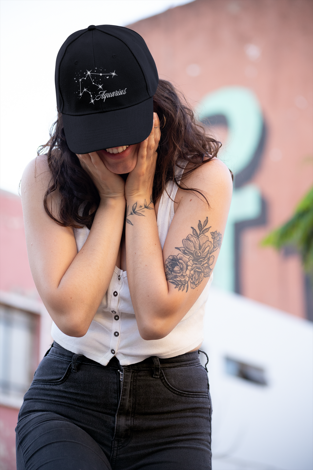 Aquarius Constellation Dad Cap | Ether2Earth