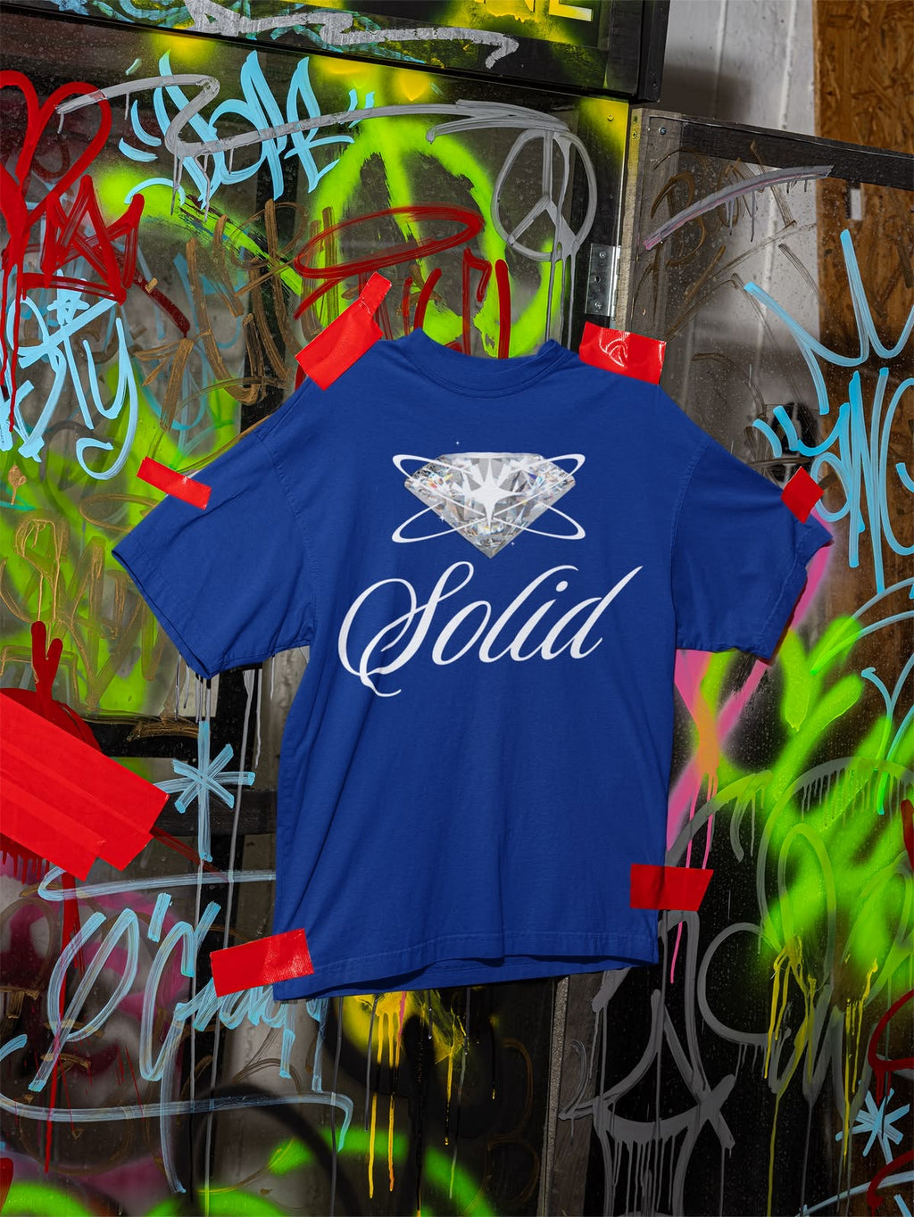 Solid Graphic T-Shirt