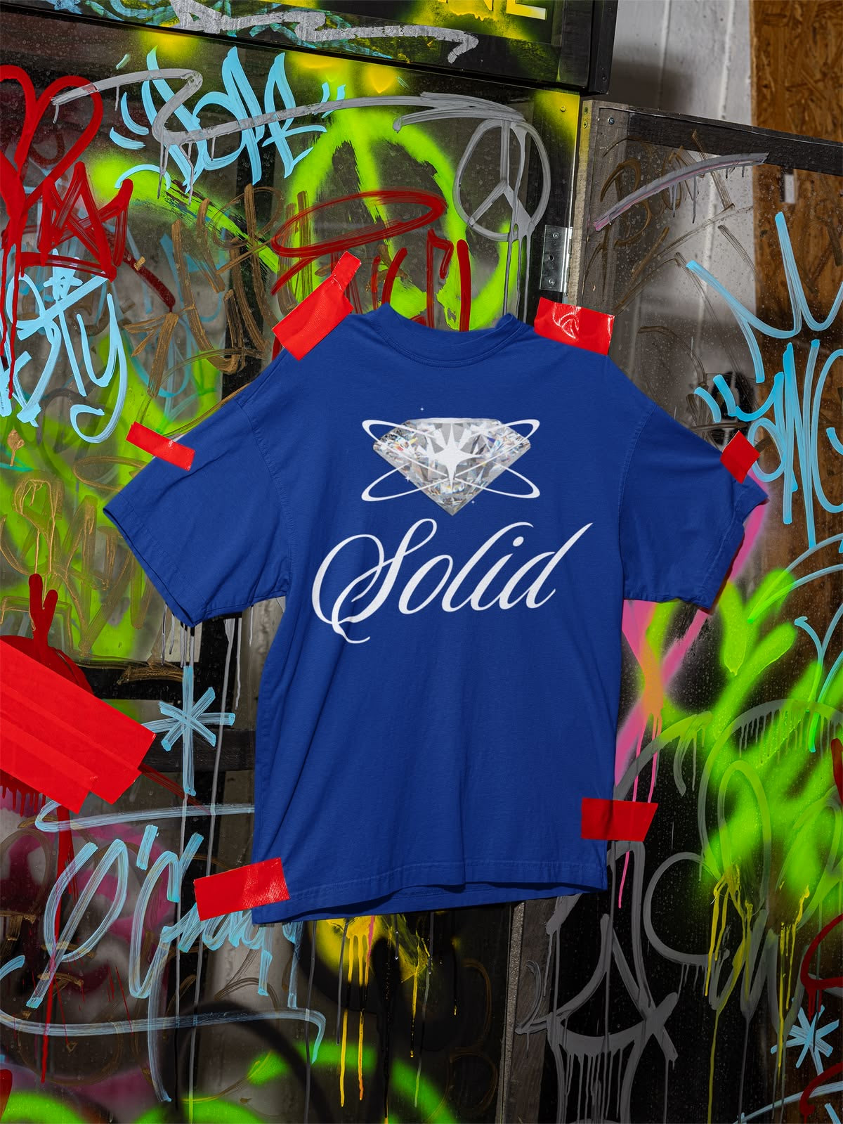 Solid Graphic T-Shirt