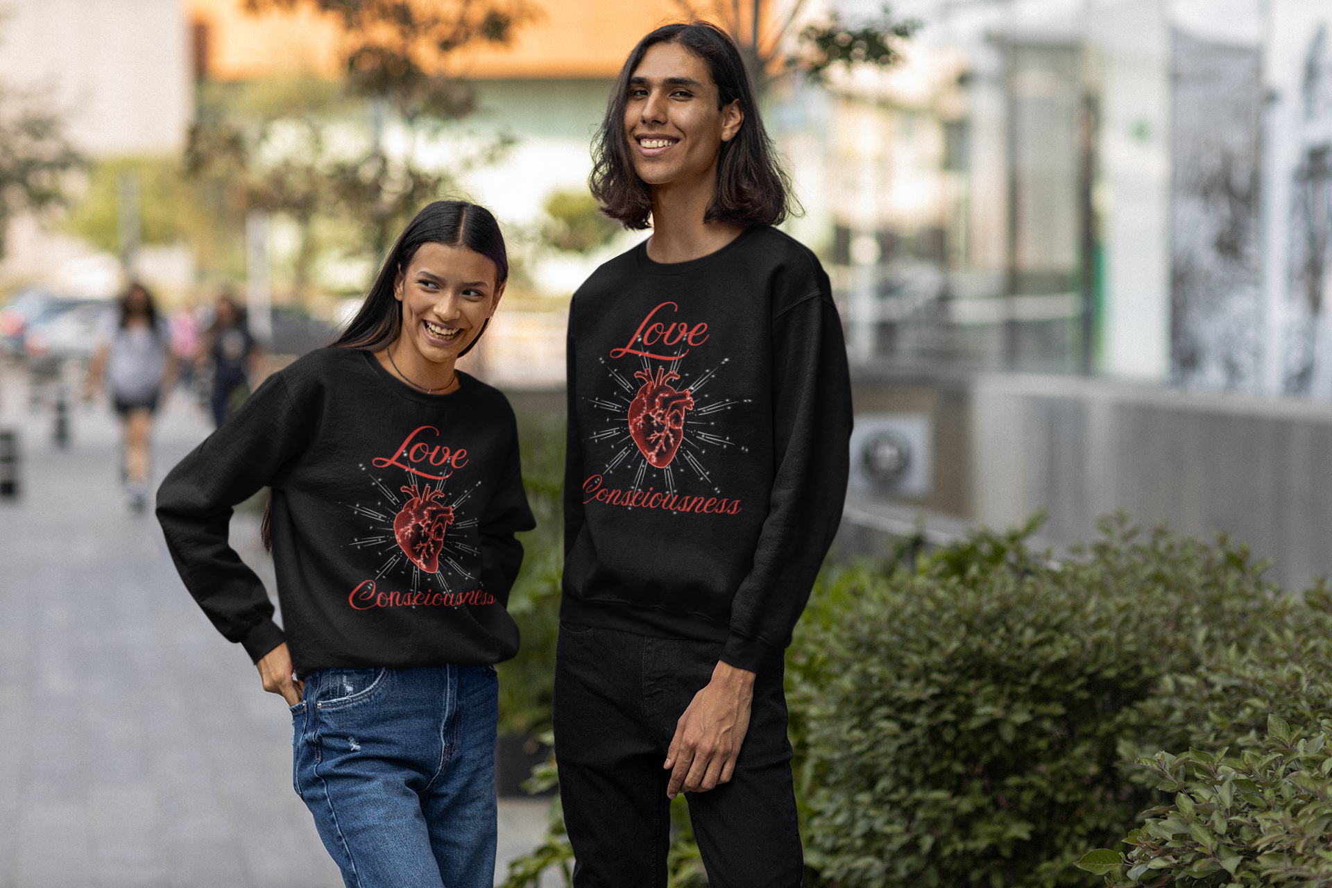 Love Consciousness Crewneck Sweatshirt