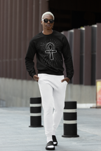Ankh Symbol Crewneck Sweatshirt