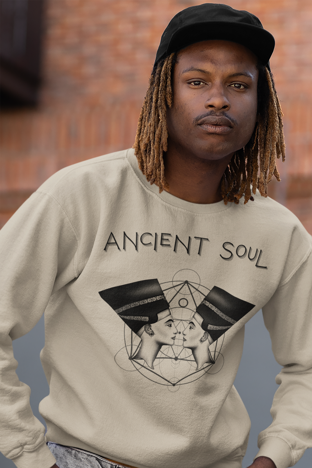 Nefertiti Crewneck Sweatshirt