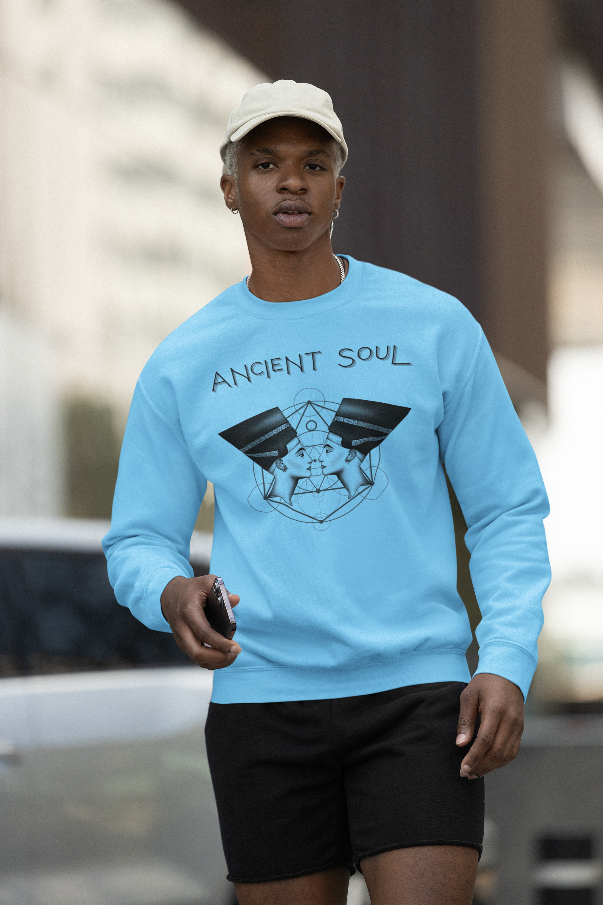 Nefertiti Crewneck Sweatshirt