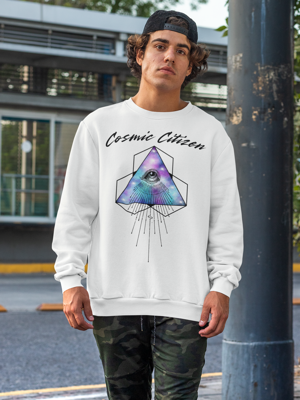 Cosmic Citizen Crewneck Sweatshirt