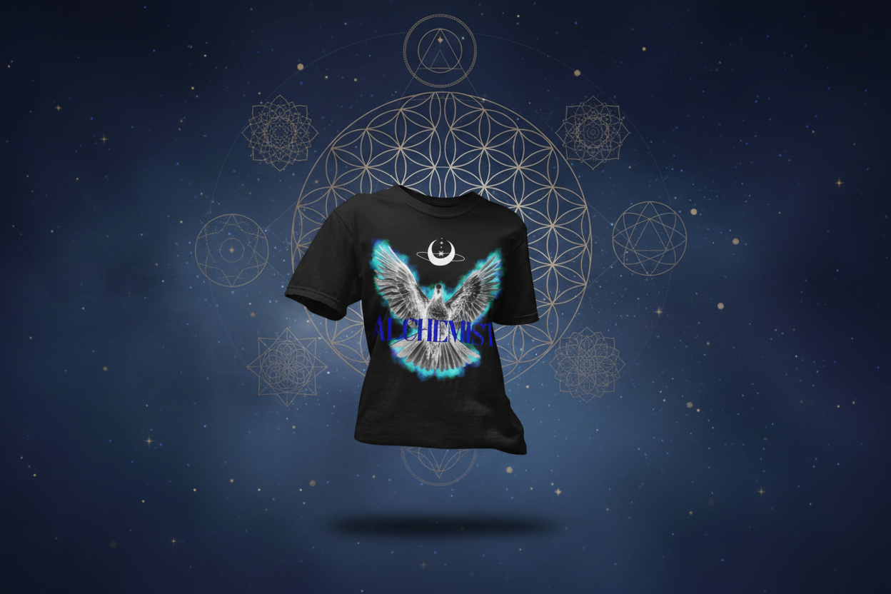 Alchemist Floating Flat Lay Hero