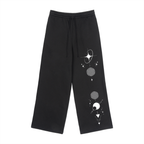 Celestial Form Straight-Leg Sweatpants